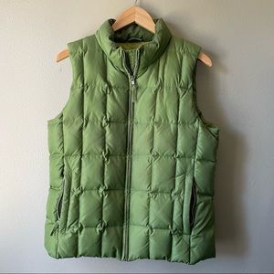 Gap Green Down Puffer Vest